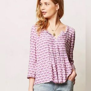 Anthropologie Vanessa Virginia Mahdia Top - size 4